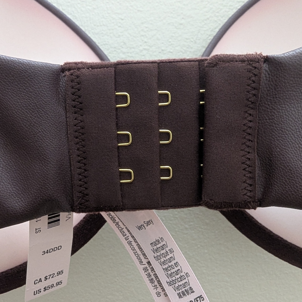 Victoria's Secret Faux Leather Bra